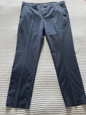 Bonobos Men's Dark Navy Textured Dress Pants